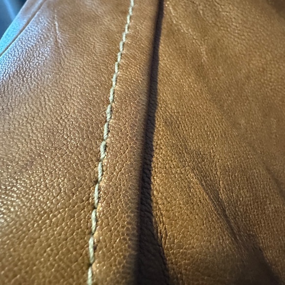 PARRI S Vintage leather jacket made in italy. size 42 - Picture 9 of 14